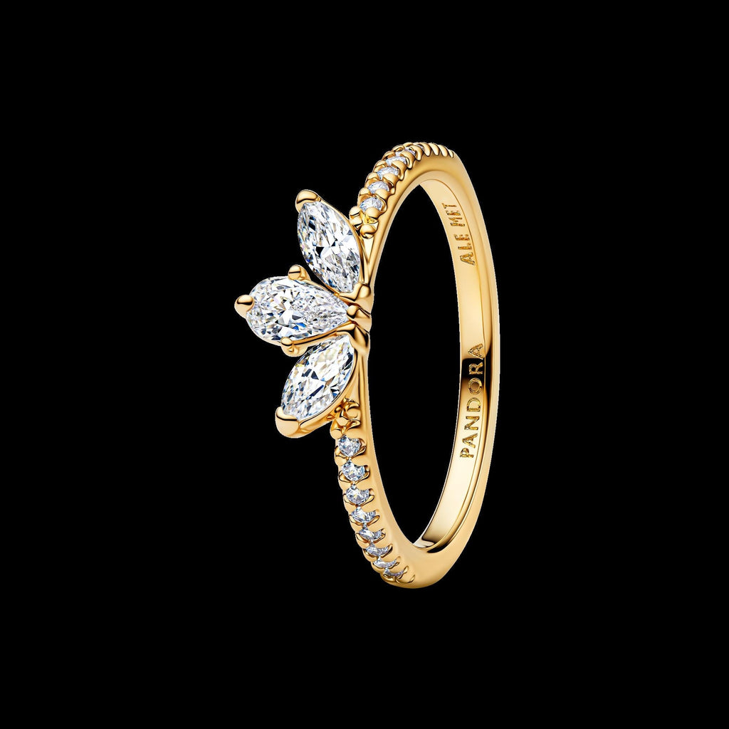 Engravable Heart Halo Ring