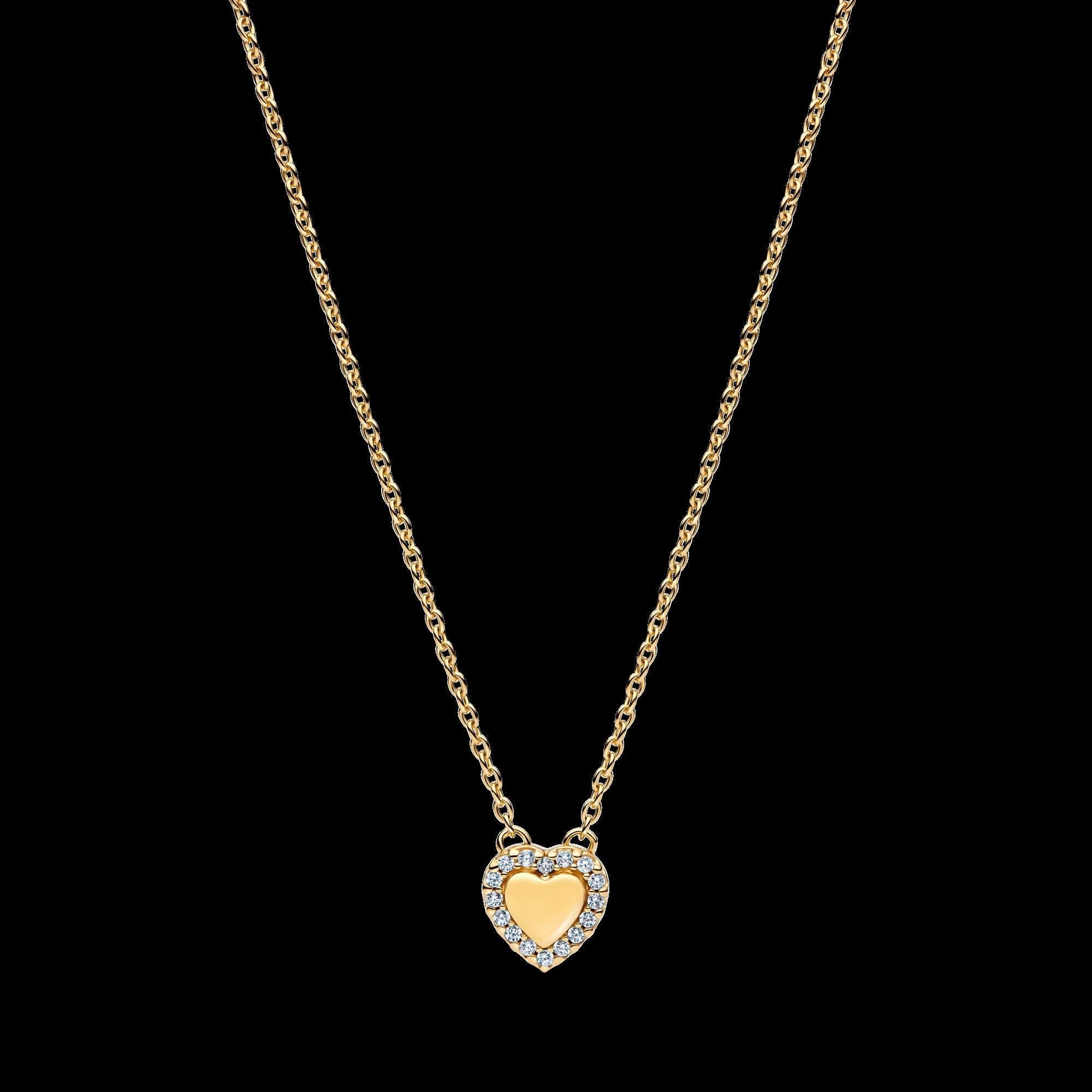 Engravable Heart Halo Ring