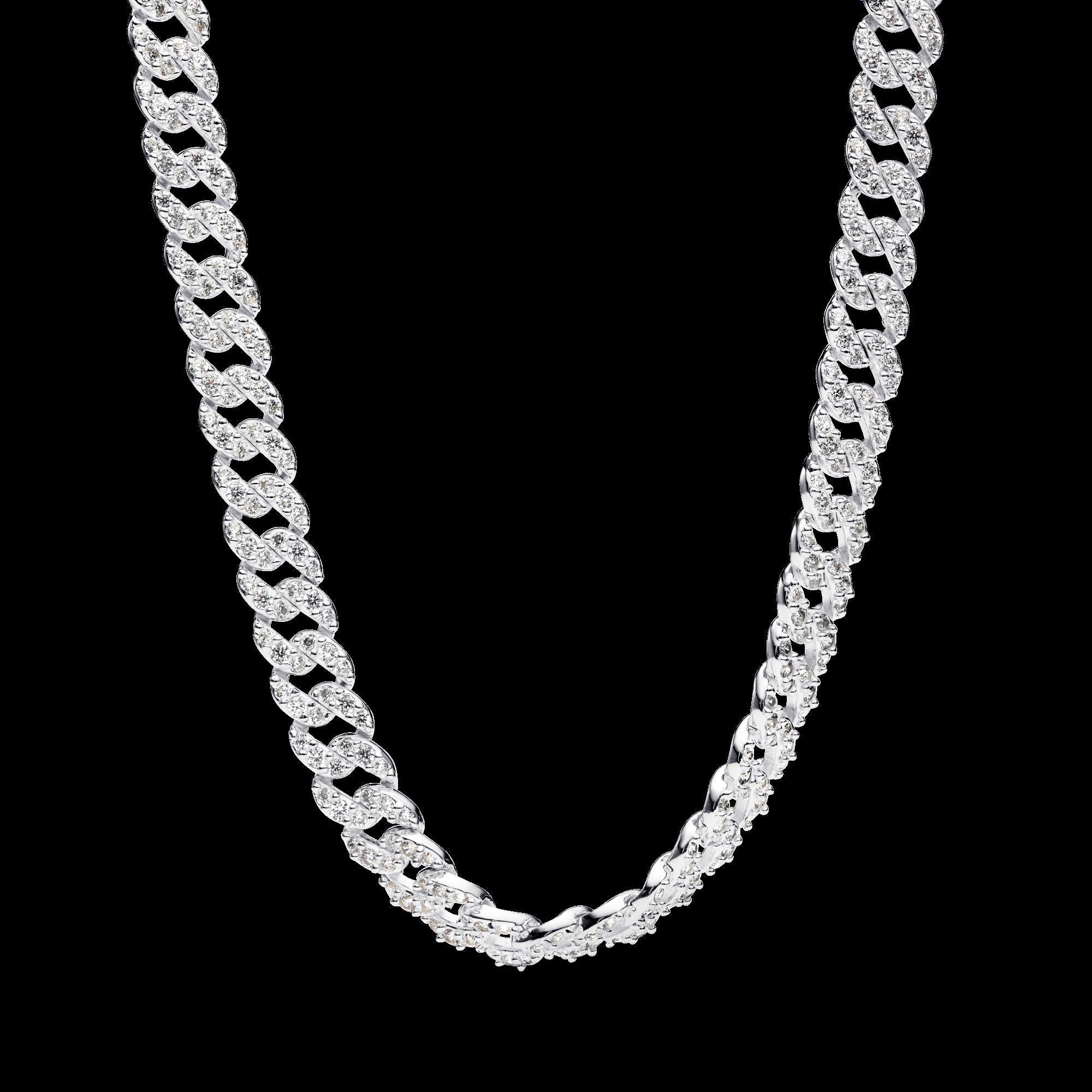 Pavé Cuban Chain Bracelet