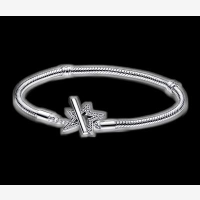 Pandora Moments Studded Chain Bracelet