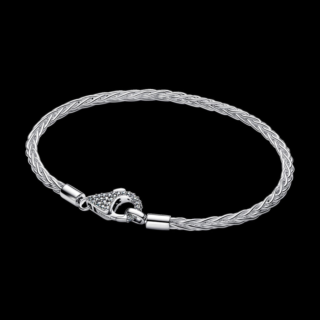 Pandora Moments Barrel Clasp Snake Chain Bracelet