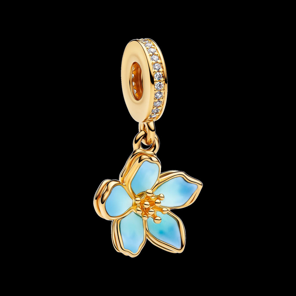 Treated Freshwater Cultured Baroque Pearl Cloud Dangle Charm