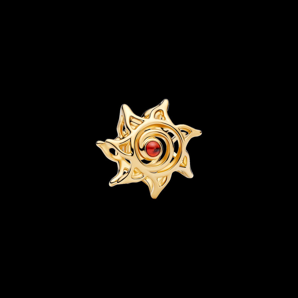 Celestial Sparkling Sun Ring