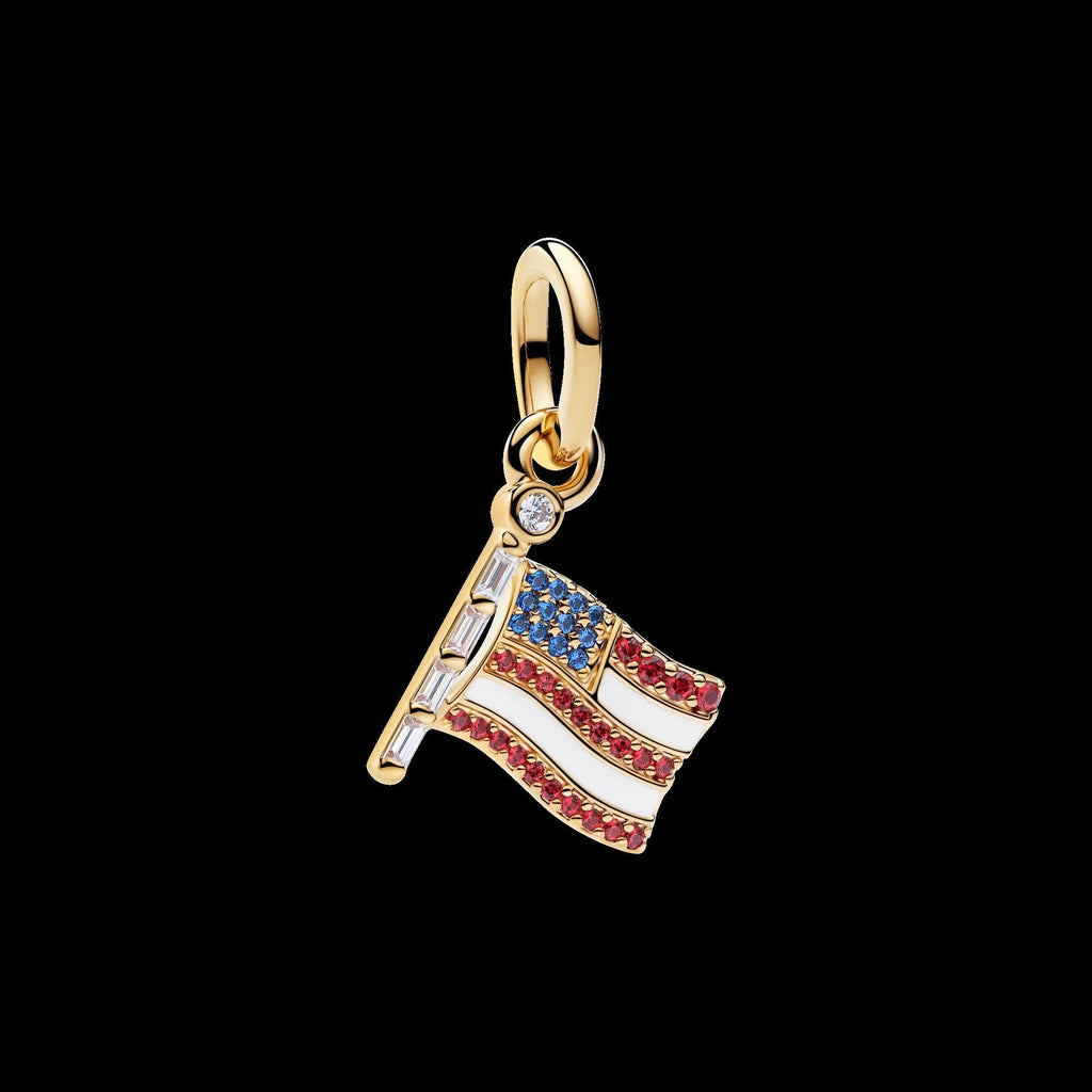 Treated Freshwater Cultured Baroque Pearl Ice Cream Dangle Charm