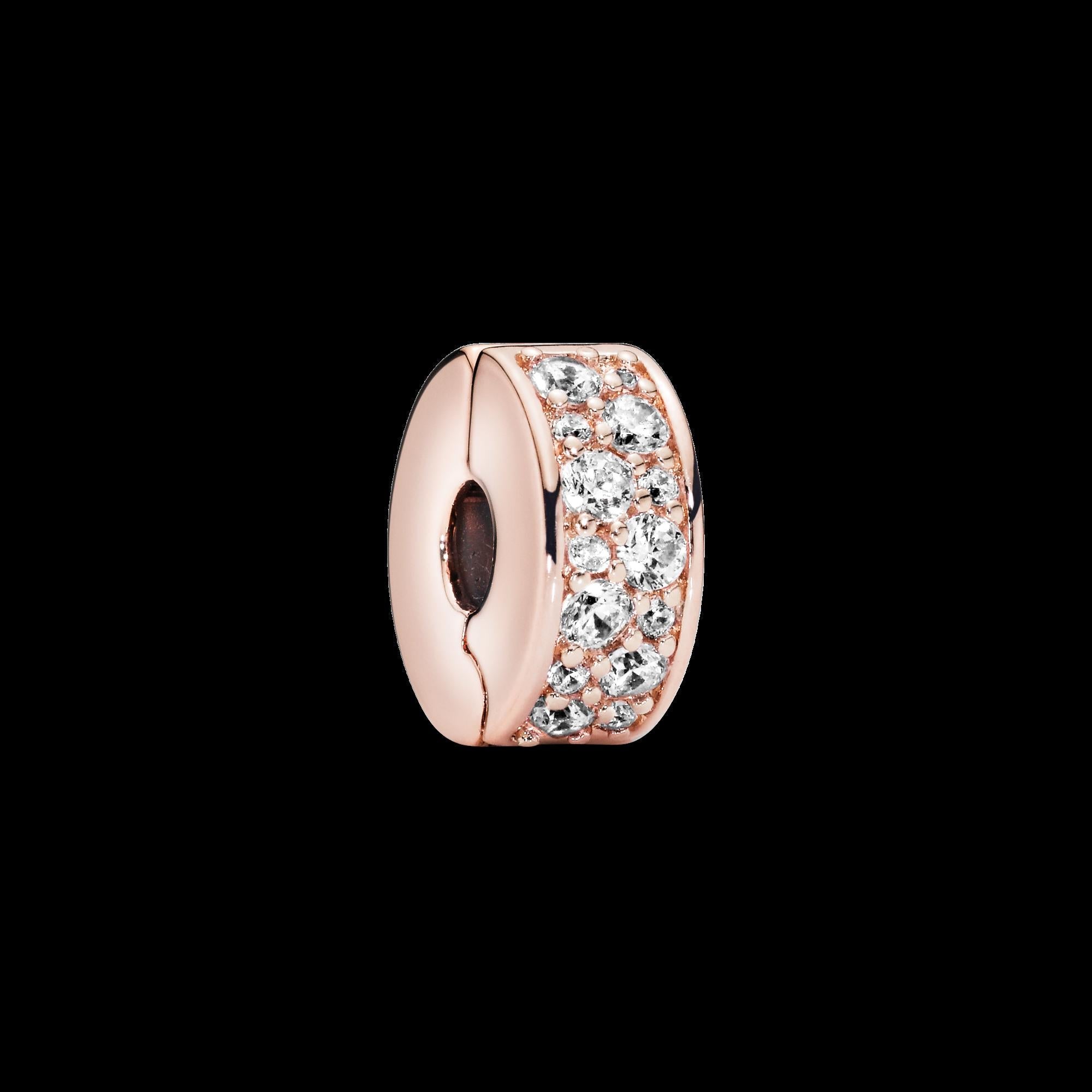 Sparkling Elevated Heart Ring