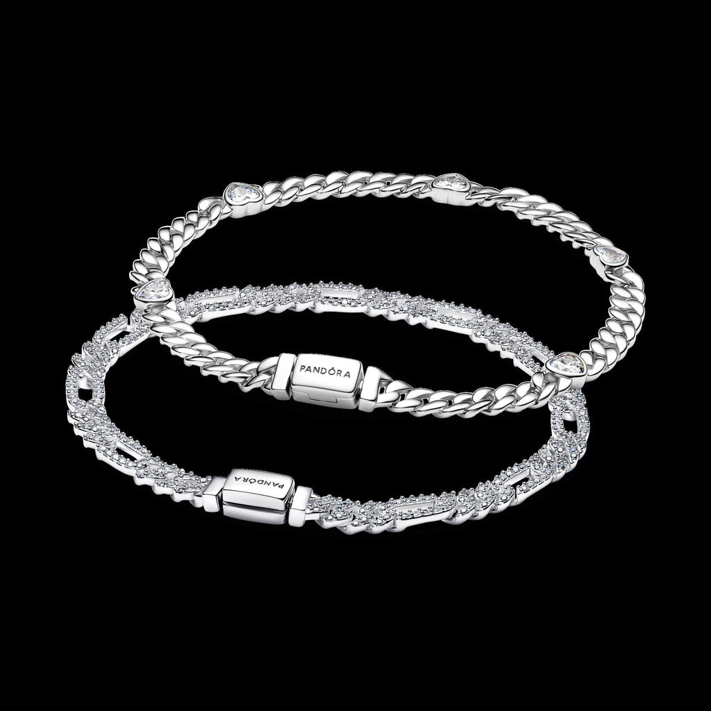 Sparkling Elevated Heart Ring